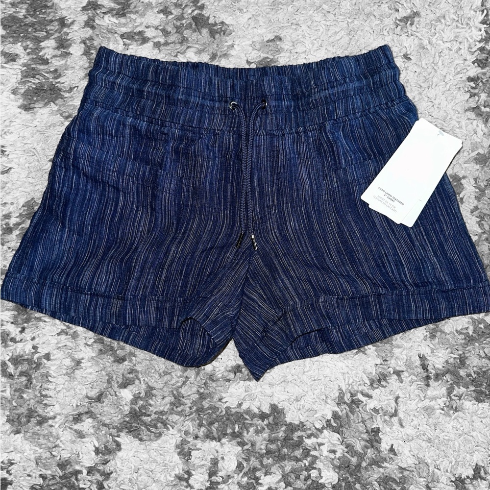 NWT Athleta Cabo Linen 4” Short - Picture 4 of 9